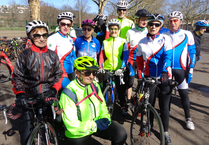 Cyclo-promenade du jeudi 08 mars 2018