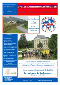 Bulletin de juillet/août 2018