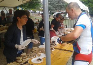 Une "solide" équipe pour servir les 500 participants vélo route, marche et VTT